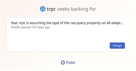 tRPC allows us to build full-stack TypeScript applications and share the types. . Trpc query on click